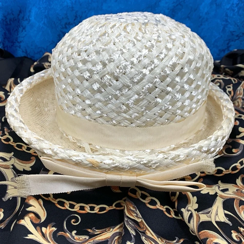Vintage Union Label Ladies Spring Summer Hat